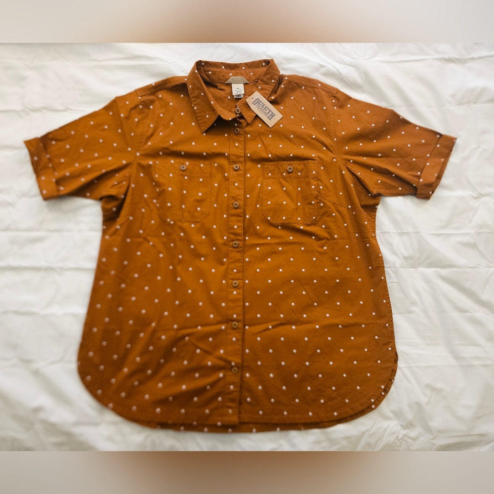 NEW Duluth Elbow Sleeve Shirt